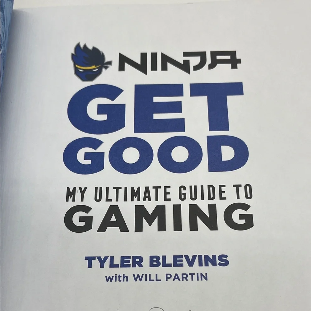 Ninja Get Good Gaming Guide - Blue and White